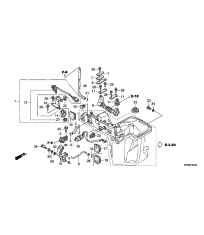 F-08-10 Переключающий вал (Рычаг Specification)
