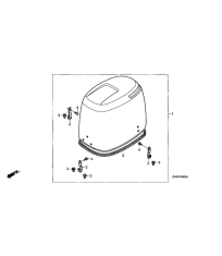 Крышка двигателя (капот)