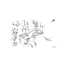 E-09-10 Цепь Крышка / Термостат