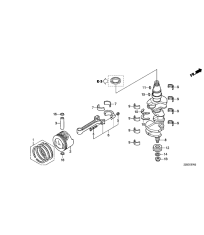 E-07 Коленвал / Поршень