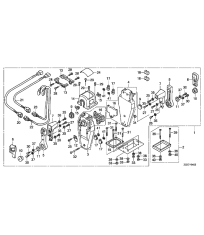 Fop-4-2 Double Type Дистанционное управление монтаж сверху (правый)