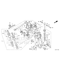 F-11 Trim / Tilt Power в сборе