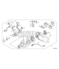 Fop-4-4 Flush Type Дистанционное управление монтаж сверху (правый)