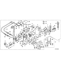 Fop-4-2 Double Type Дистанционное управление монтаж сверху (правый)