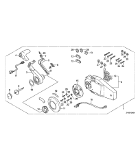 Fop-4-4 Flush Type Дистанционное управление монтаж сверху (правый)