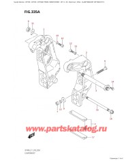 335A - Кронштейн транца (Df100At: e11)