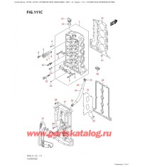 111C - Головка блока цилиндра (Df90Awqh, Df100B)