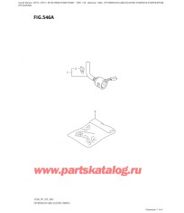 546A - Опции: трос дистанционного управления (Электростартер) (модели с электростартером, Df9.9B,