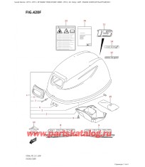420F - Крышка двигателя (капот) ( (Df15A, Df15Ar) : 021)