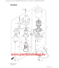 301A - Двигатель электростартера (модели с электростартером)
