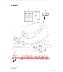 420J - Крышка двигателя (капот) ( (Df15A, Df15Ar) : 022)