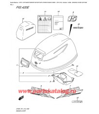 420E - Крышка двигателя (капот) (Df15Ar P01)