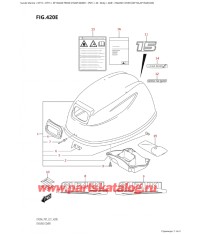 420E - Крышка двигателя (капот) ( (Df15A, Df15Ar) : 020)