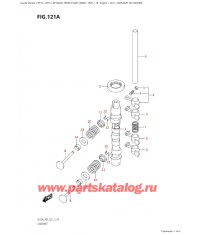 121A - Распределительный вал (модели с ручным стартером)