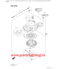 167A - Барабанный стартер (Df9.9B, Df9.9Br, Df15A, Df15Ar, Df20A,