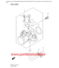 163D - Дроссель газа (Df15A P01)