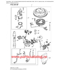 561B - Опции: электростартер (ручной Стартер) (Df15A P01)