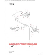 206J - Тяга сцепления (Df20Ar: p01)