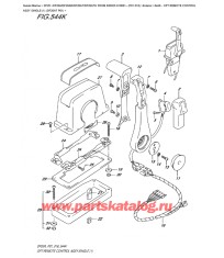 544K - Дистанционное управление в сборе, одинарное (1) (Df20At P01)