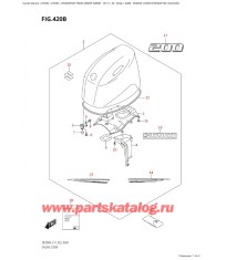 420B - Крышка двигателя (капот) (Df200Ap: (021, 022, 023) )