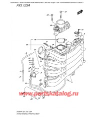 123A - Впускной коллектор / Дроссель газа