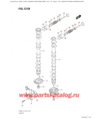 121B - Распределительный вал ( (Df200At, Df200Az) : (022, 023) )