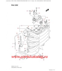 123C - Впускной коллектор / Дроссель газа (023)