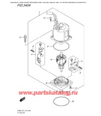 340A - Двигатель гидроподъёма Transom (X, xx) (Df200T E01)