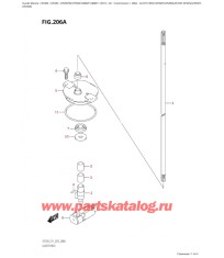 206A - Тяга сцепления (Df200T, Df200Z, Df225T, Df225Z, Df250T,