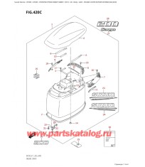 420C - Крышка двигателя (капот) ( (Df200T, Df200Z) : (022, 023) )