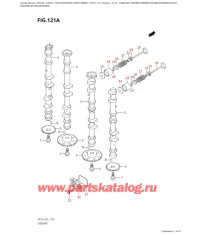 121A - Распределительный вал (Df200T, Df200Wt, Df200Z, Df200Wz, Df225T,