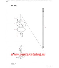 206A - Тяга сцепления (Df200T, Df200Wt, Df225T, Df225Wt,