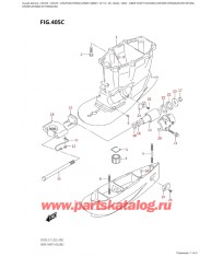 405C - Корпус вала передачи ( (Df250T, Df250Z, Df225T, Df225Z,