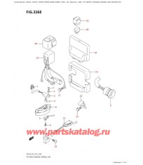 326E - Переключатель гидроподъёма / Блок управления двигателем (Df225T: e01)