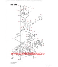 401E - Основание двигателя (Df225T: e01)