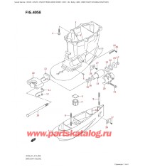 405E - Корпус вала передачи (Df225T: e01)