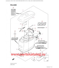 420C - Крышка двигателя (капот) (Df225T, Df225Z)