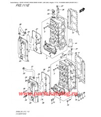 111E - Головка блока цилиндра (Df225T E01)
