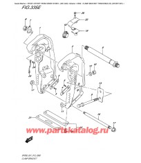 335E - Кронштейн транца Transom (X, xx) (Df225T E01)