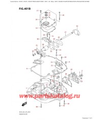 401B - Основание двигателя (Df200Z, Df225T, Df225Z, Df250T, Df250Z)