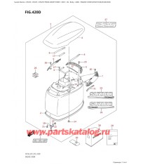 420D - Крышка двигателя (капот) (Df225T: e40, Df225Z: e40)