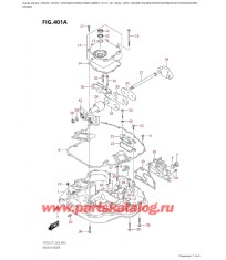 401A - Основание двигателя (Df250T, Df250Z, Df225T, Df225Z, Df200T,