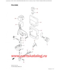 326G - Переключатель гидроподъёма / Блок управления двигателем (Df225Z: e01)