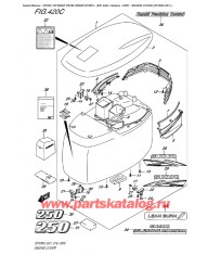 420C - Крышка двигателя (капот) (Df250A E01)