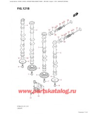 121B - Распределительный вал (Df250A)