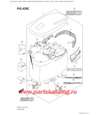 420C - Крышка двигателя (капот) (Df250A E01)
