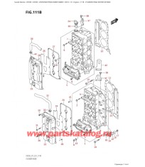 111B - Головка блока цилиндра (Df250T, Df250Z)