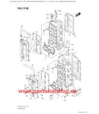 111B - Головка блока цилиндра (Df250T, Df250Z)