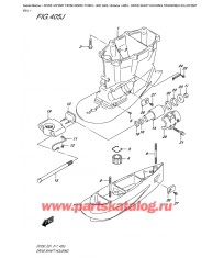 405J - Корпус вала передачи Transom (X, xx) (Df250T E01)