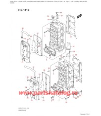 111B - Головка блока цилиндра (Df250T,